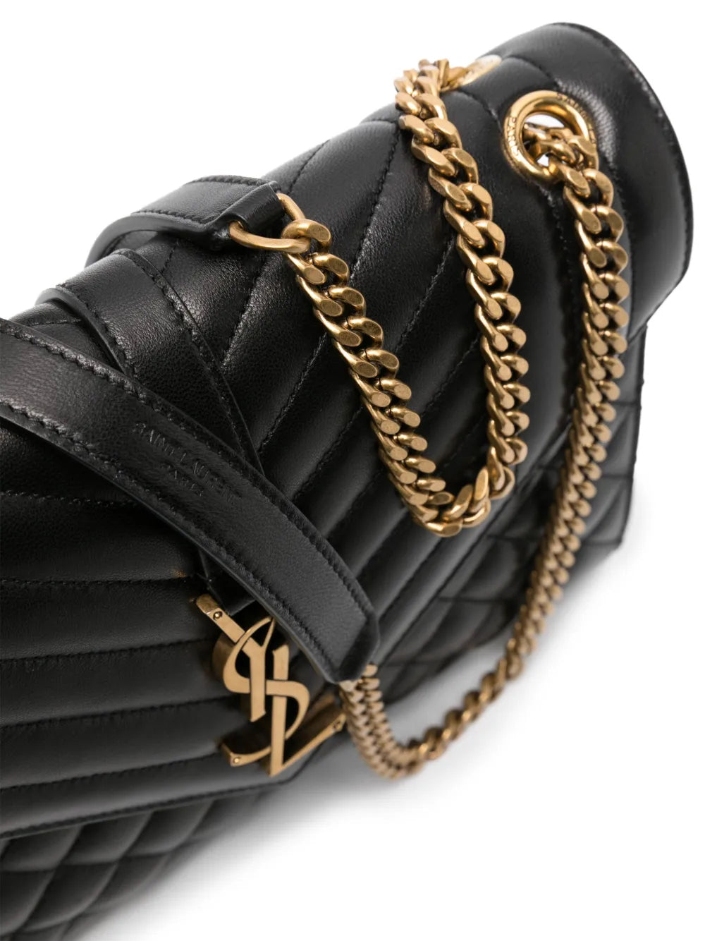 Saint Laurent Medium Envelope Leather Shoulder Bag