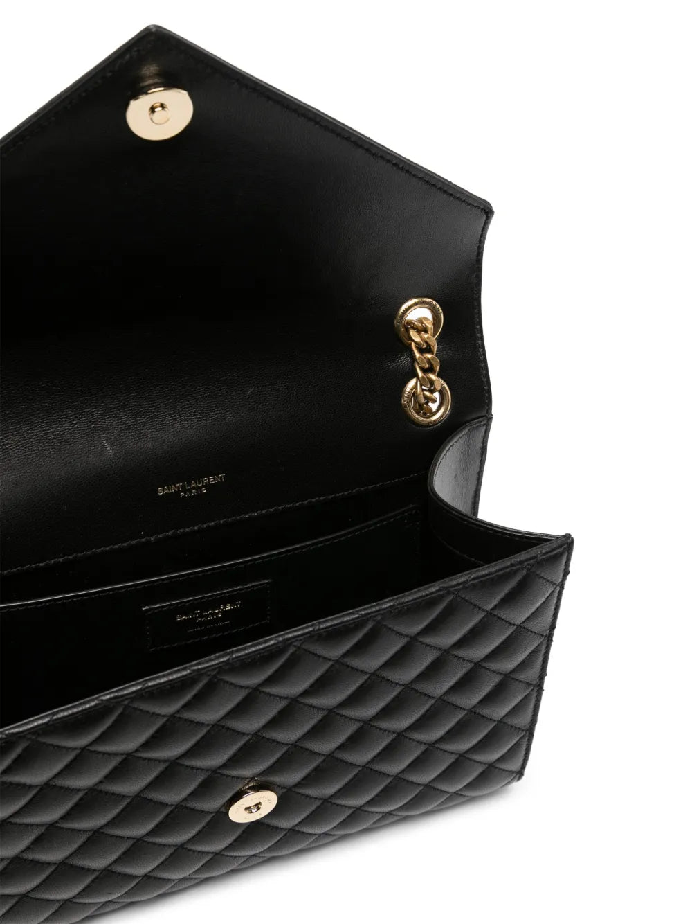 Saint Laurent Medium Envelope Leather Shoulder Bag