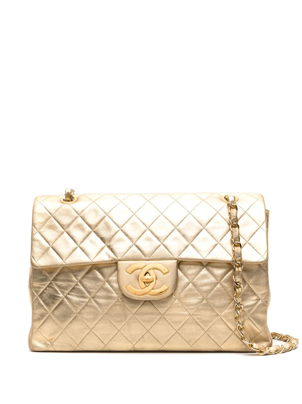 Chanel Pre Owned 1991 Jumbo Classic Flap Shoulder Bag