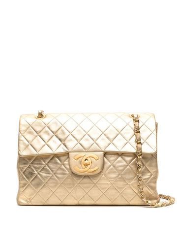 Chanel Pre Owned 1991 Jumbo Classic Flap Shoulder Bag
