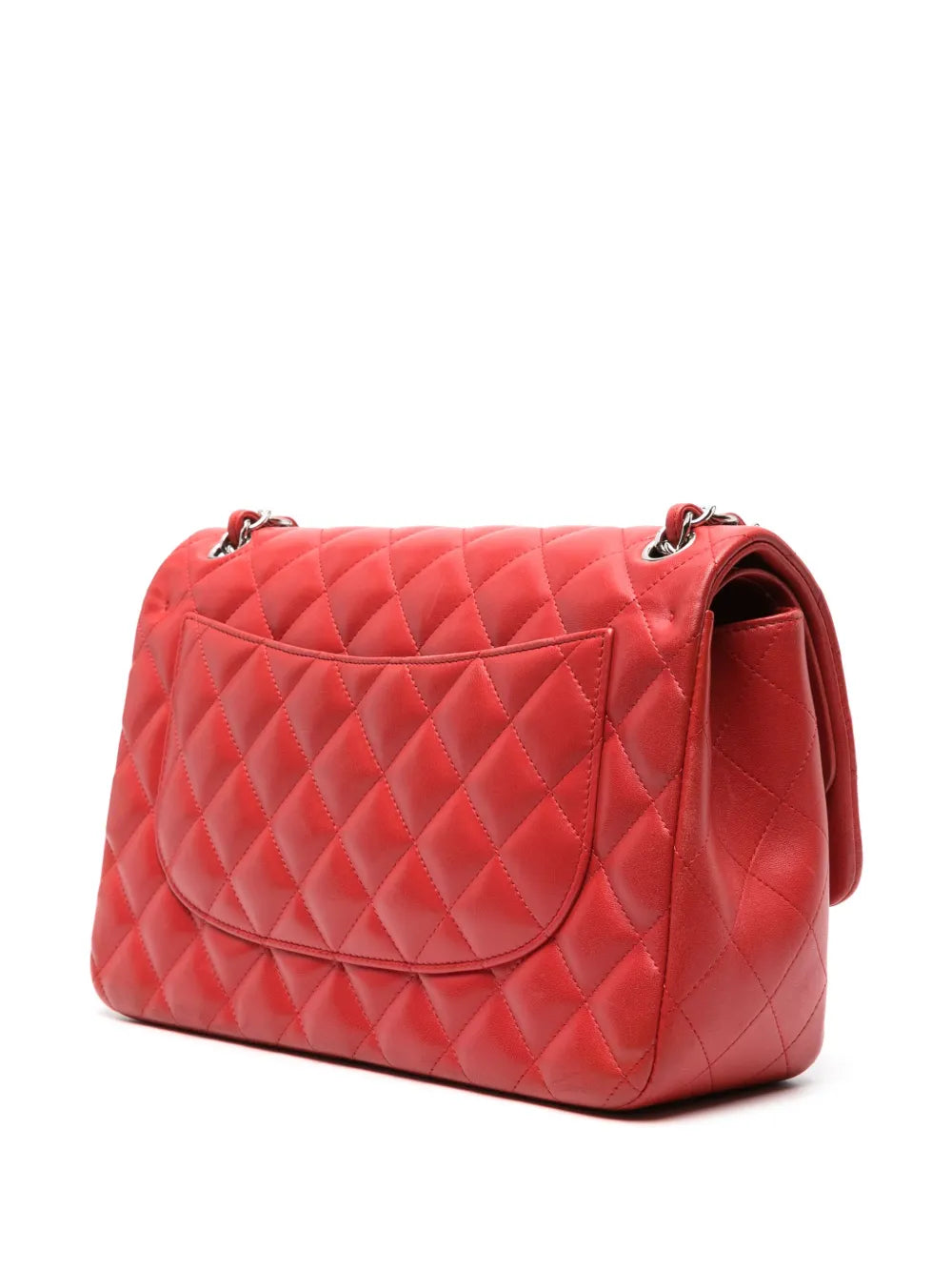 Chanel Pre Owned 2013 2014 Double Flap Jumbo Shoulder Bag