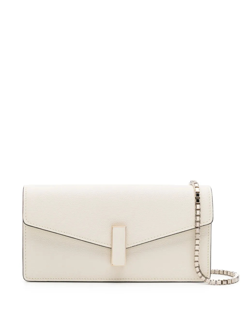 Valextra Iside Leather Clutch Bag