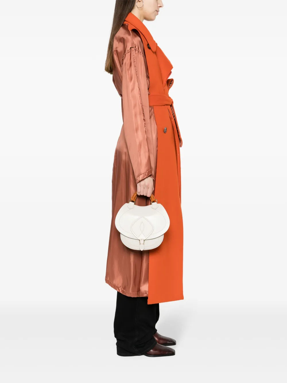 Maison Margiela Small Slide Leather Shoulder Bag