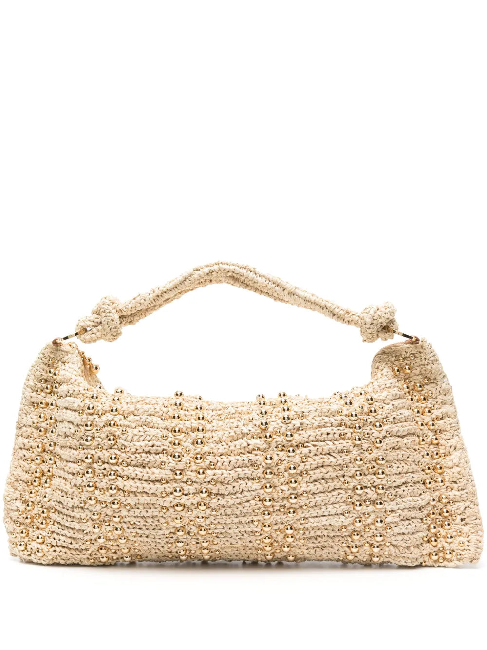 Cult Gaia Hera Raffia Shoulder Bag