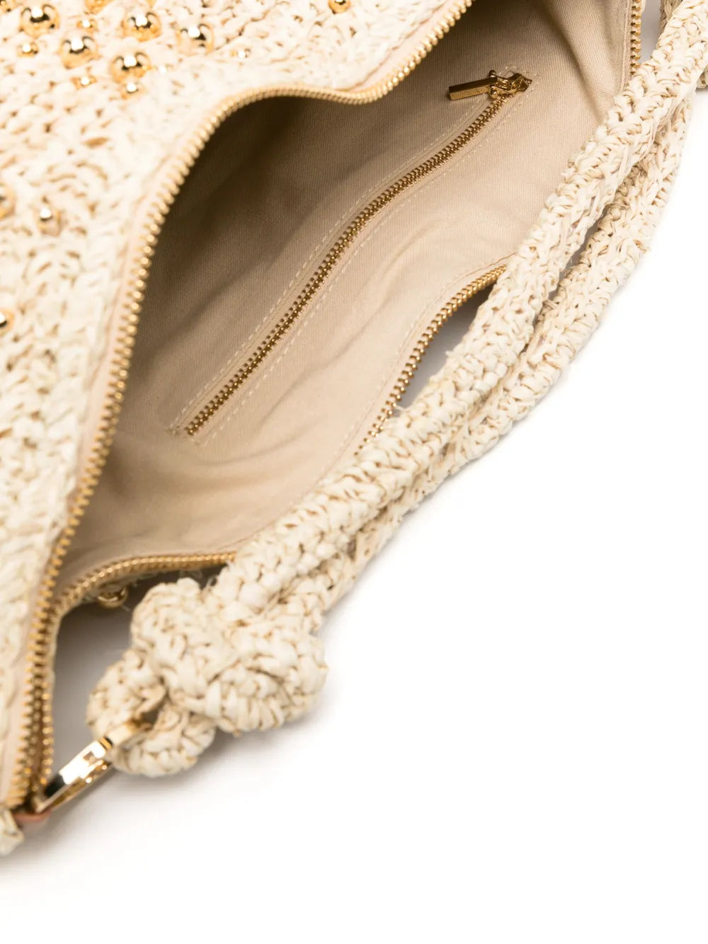 Cult Gaia Hera Raffia Shoulder Bag