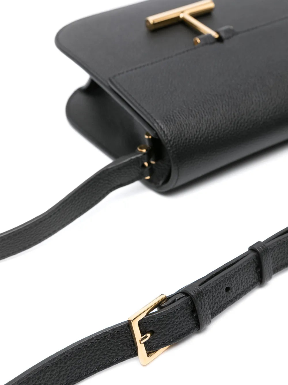 Tom Ford Hanging T Hardware Leather Bag