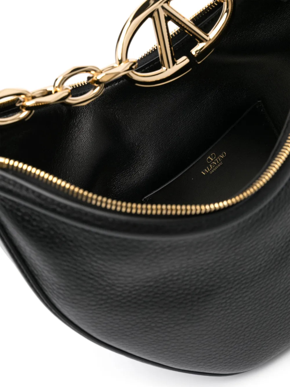 Valentino Garavani Small Vlogo Leather Bag