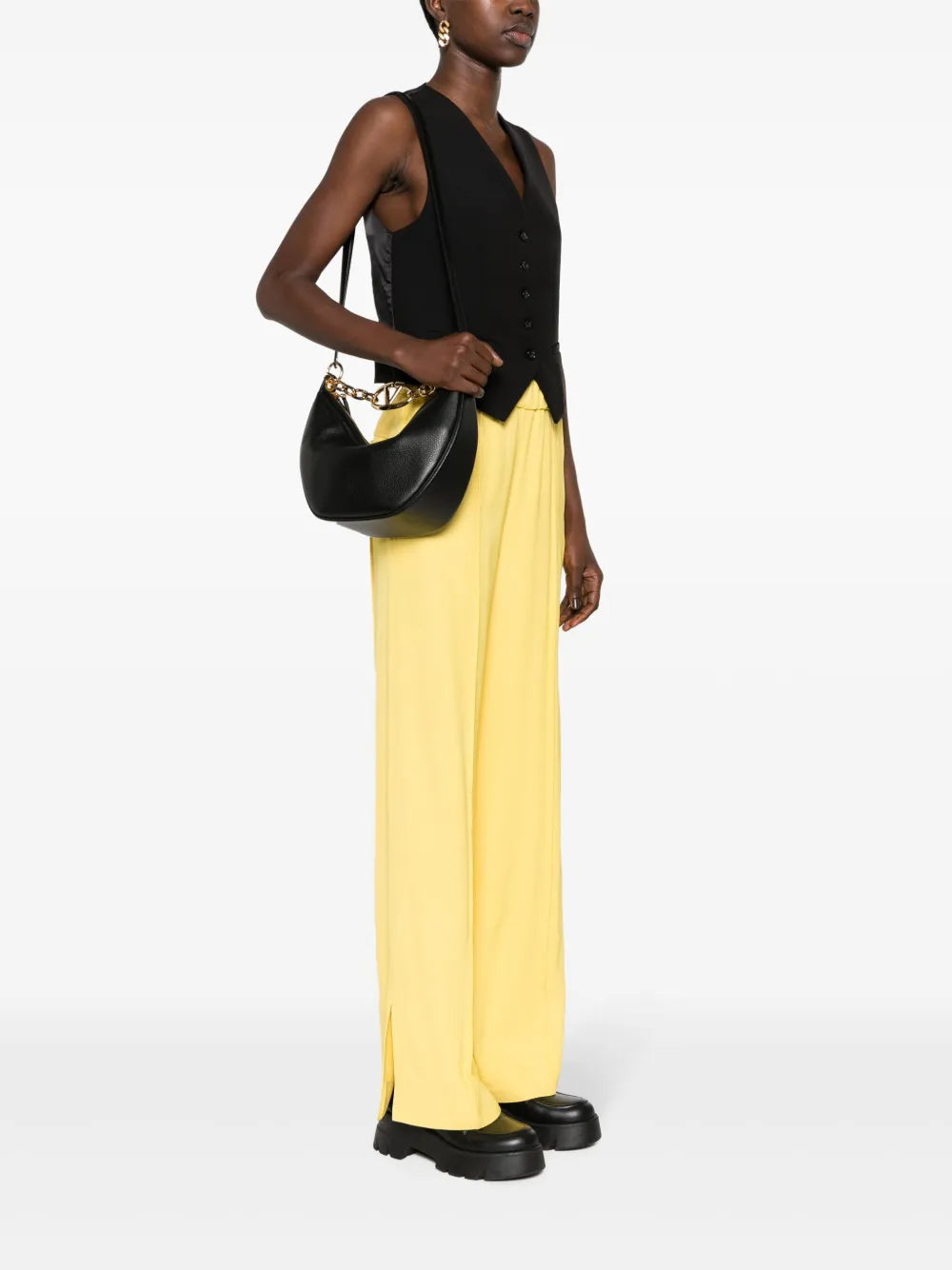 Valentino Garavani Small Vlogo Leather Bag
