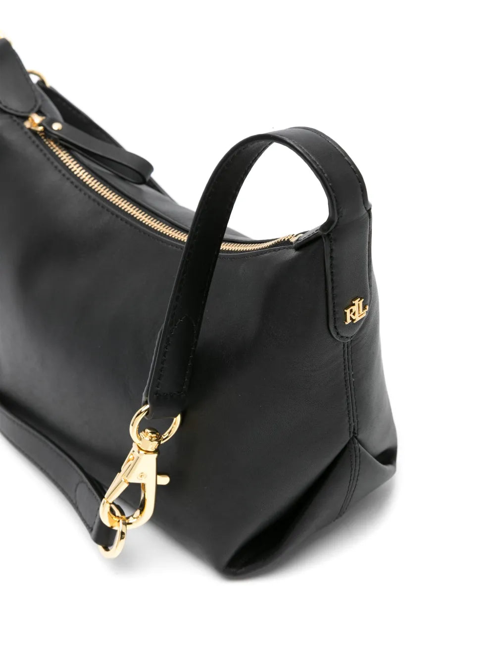 Lauren Ralph Lauren Small Kassie Leather Shoulder Bag