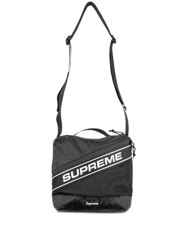 Supreme Logo Black Shoulder Bag