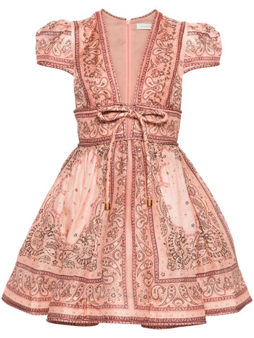 Zimmermann Matchmaker Bandana Print Minidress