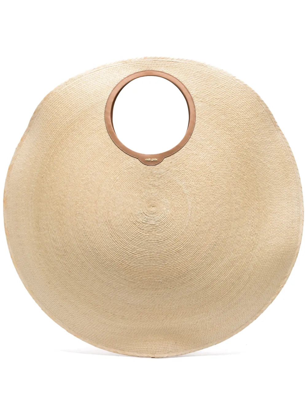 Cult Gaia Amun Raffia Shoulder Bag