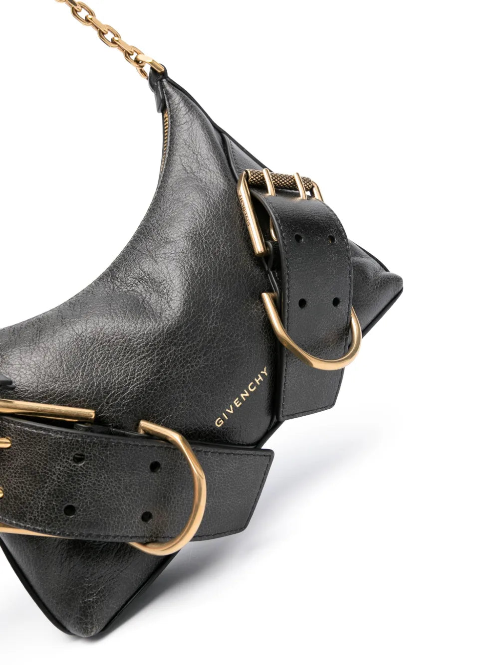 Givenchy Voyou Boyfriend Leather Shoulder Bag