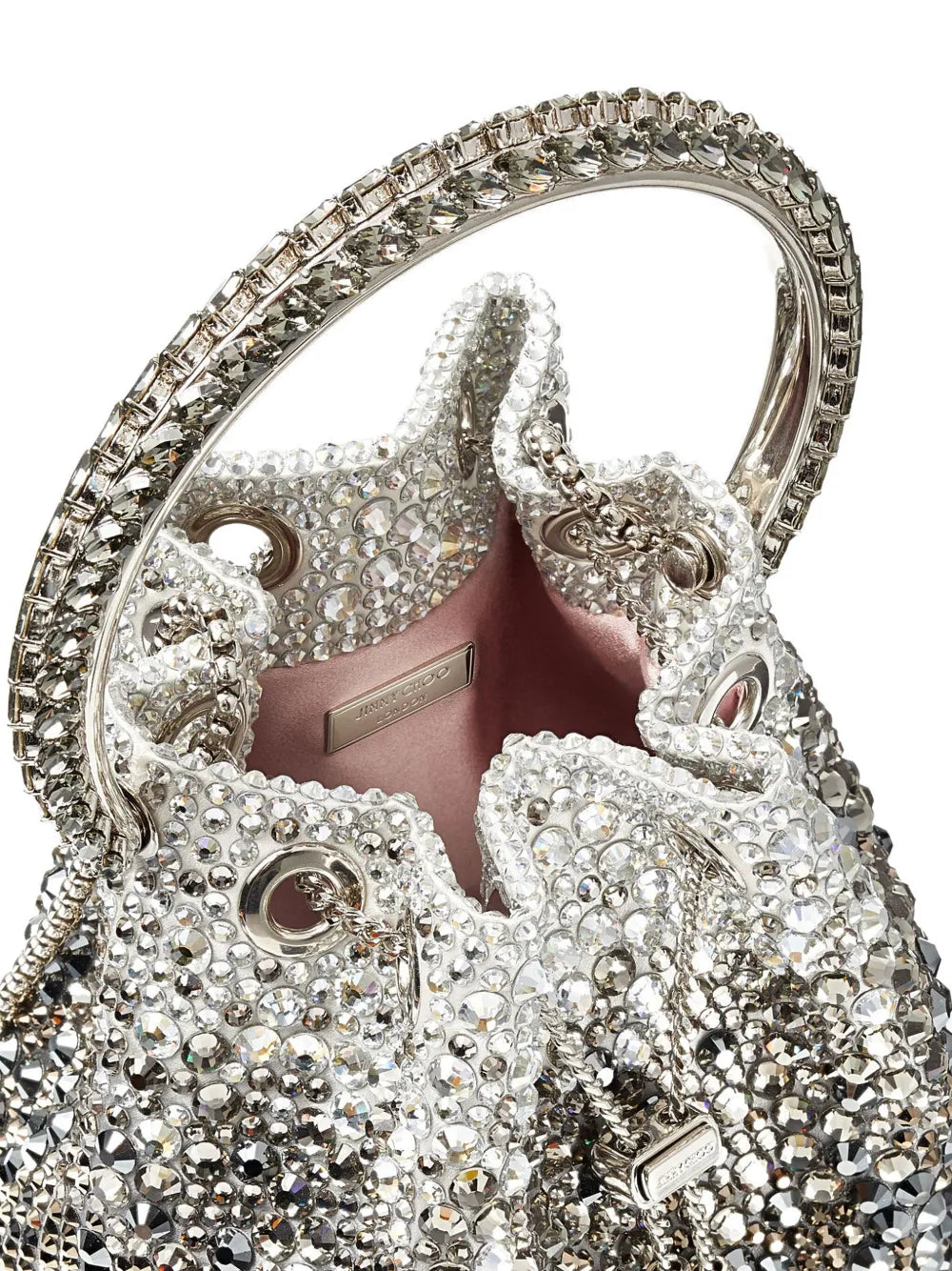 Jimmy Choo Bon Bon Crystal Embellished Shoulder Bag