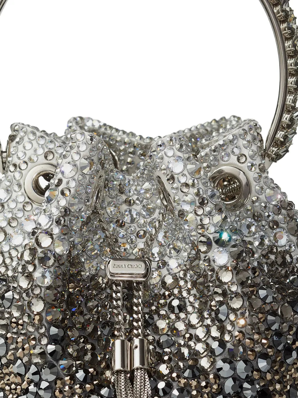 Jimmy Choo Bon Bon Crystal Embellished Shoulder Bag