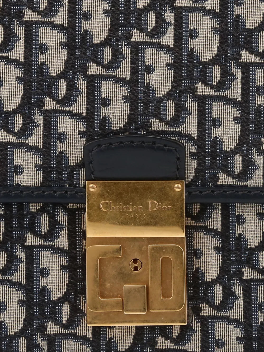 Christian Dior Pre Owned 2018 Trotter Flap Shoulder Bag