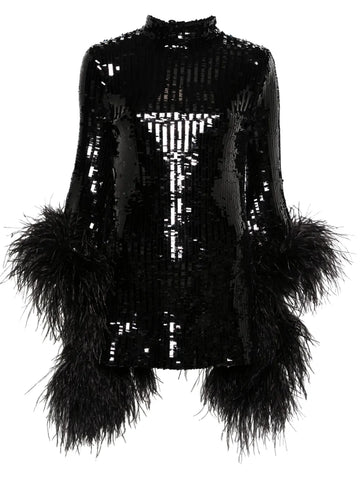 Taller Marmo Del Rio Disco Sequinned Mini Dress