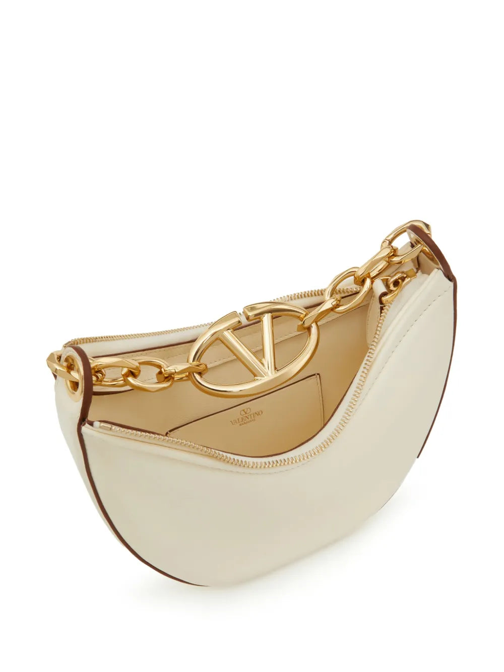 Valentino Garavani Mini Vlogo Moon Hobo Bag