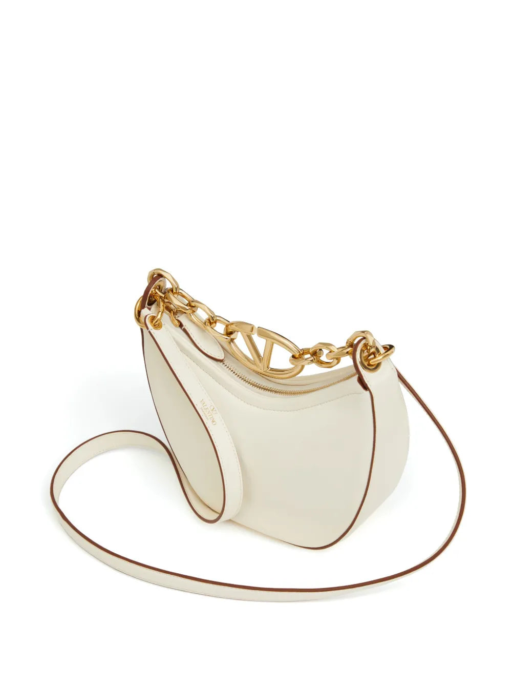 Valentino Garavani Mini Vlogo Moon Hobo Bag