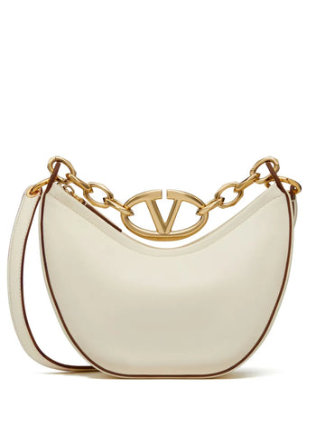 Valentino Garavani Mini Vlogo Moon Hobo Bag