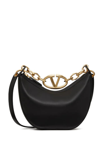 Valentino Garavani Mini Vlogo Moon Hobo Bag