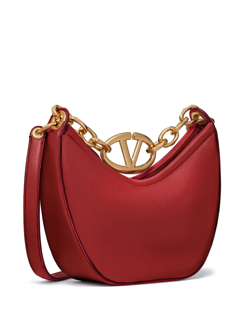 Valentino Garavani Mini Vlogo Moon Hobo Bag