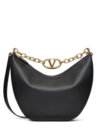 Valentino Garavani Medium Vlogo Moon Shoulder Bag