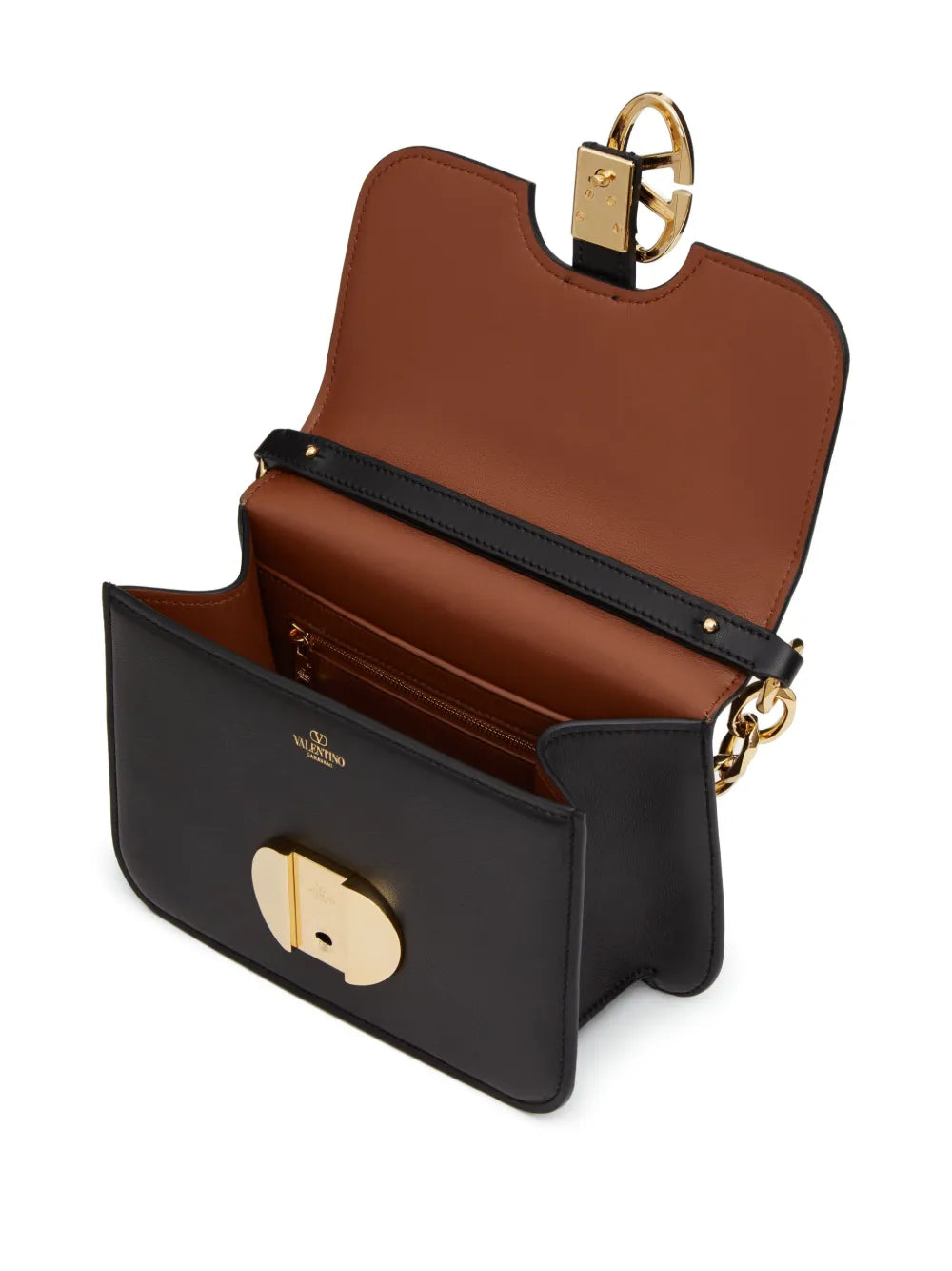 Valentino Garavani Small Vlogo Oclock Shoulder Bag