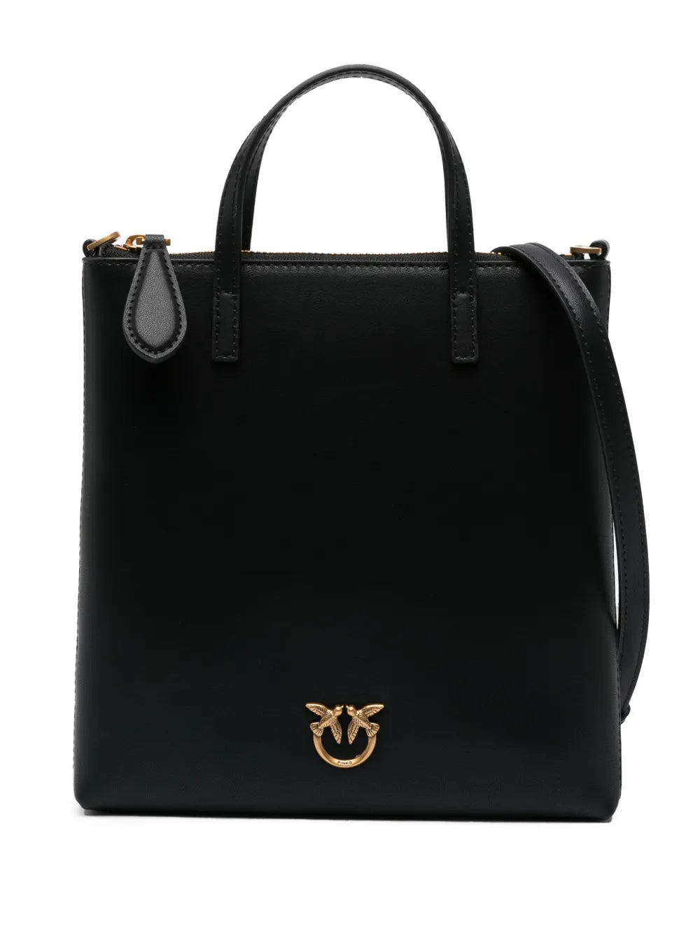 Pinko Small Shopper Leather Bag