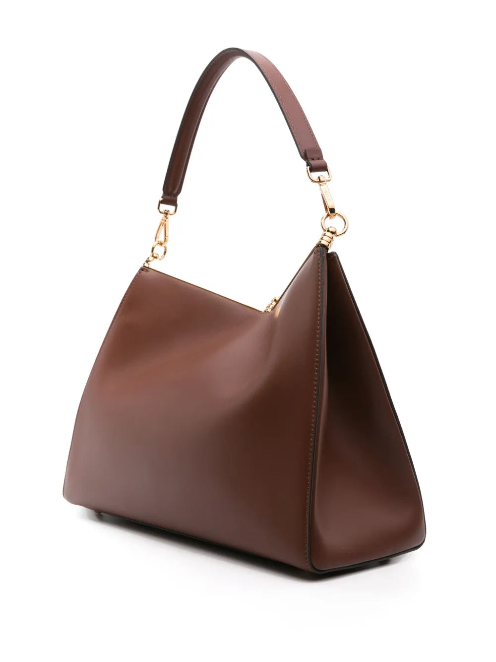 Etro Large Vela Leather Shoulder Bag