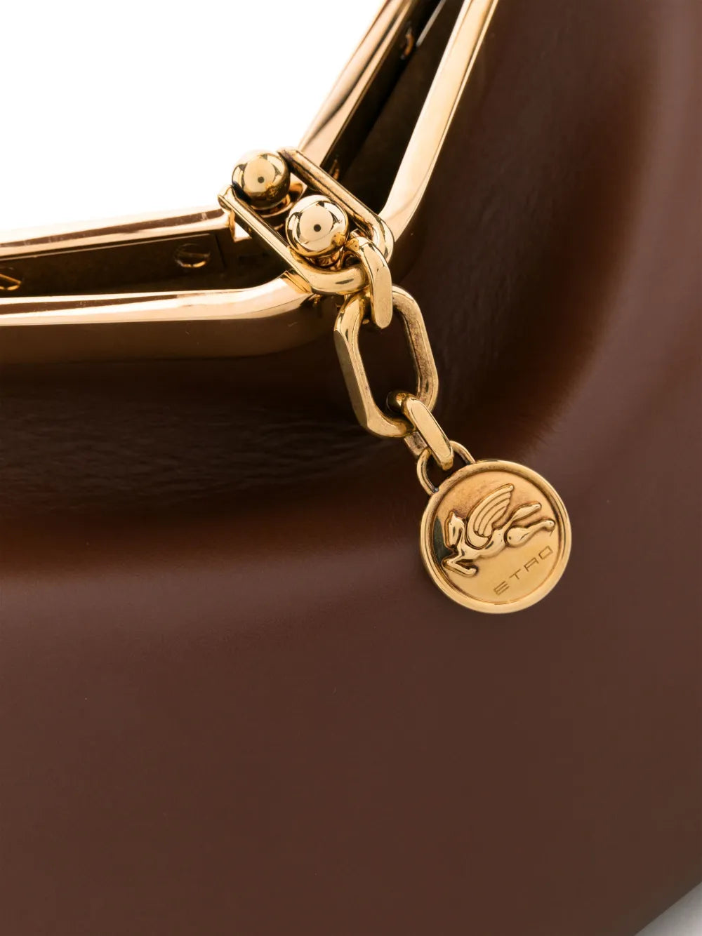 Etro Medium Vela Leather Shoulder Bag