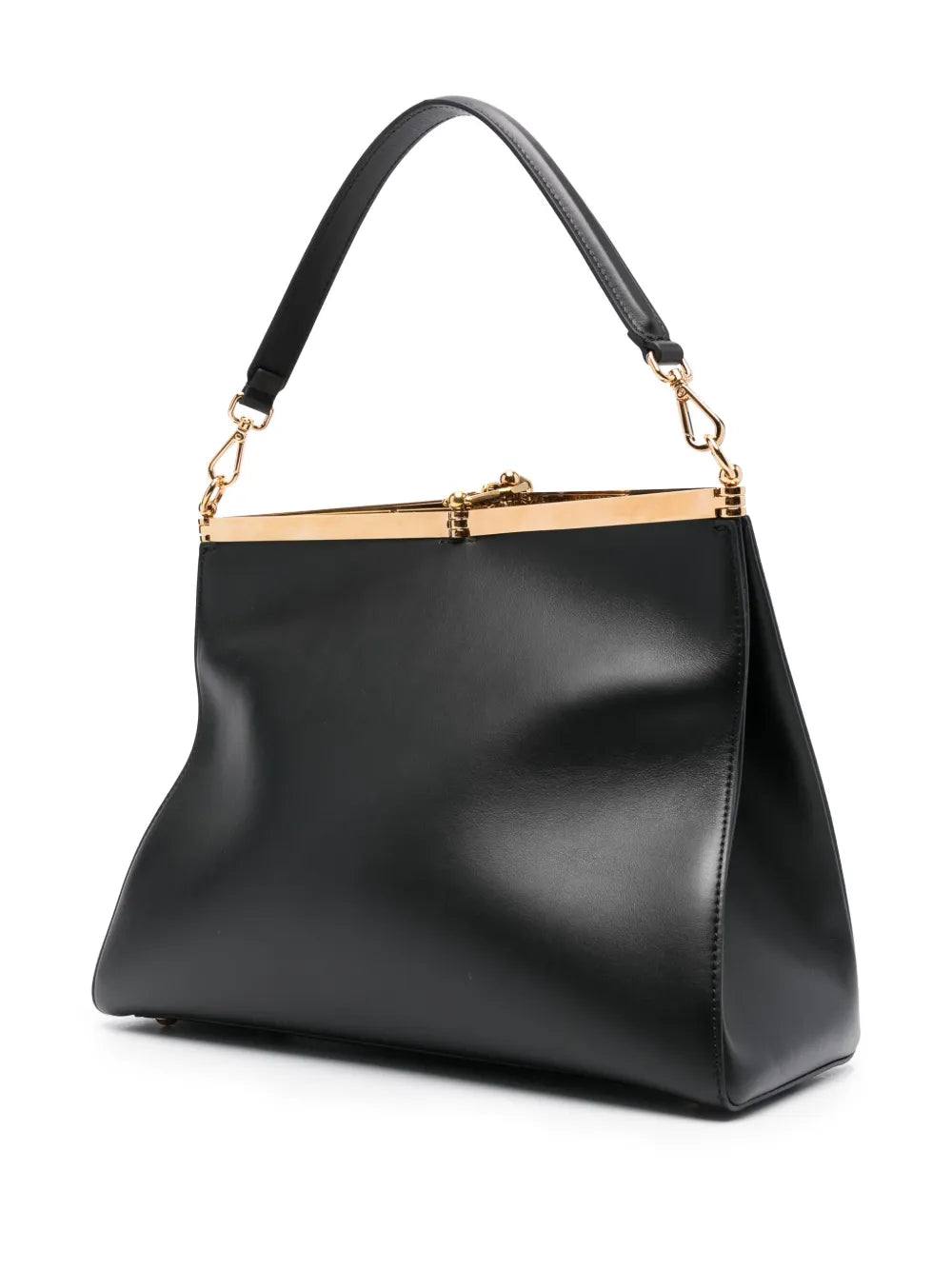 Etro Large Vela Leather Shoulder Bag