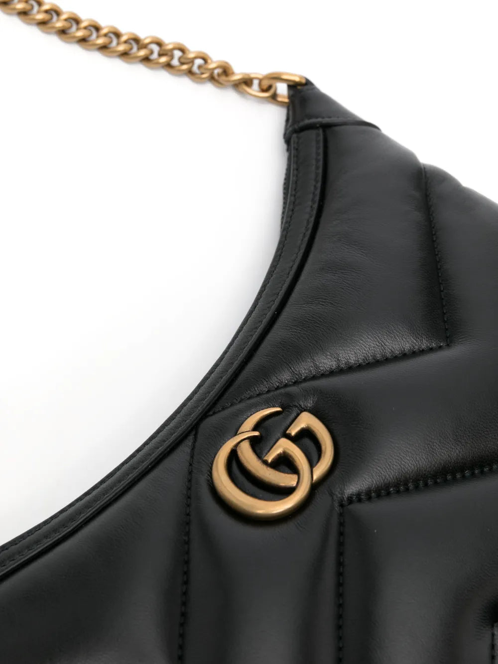 Gucci Small Marmont Leather Shoulder Bag