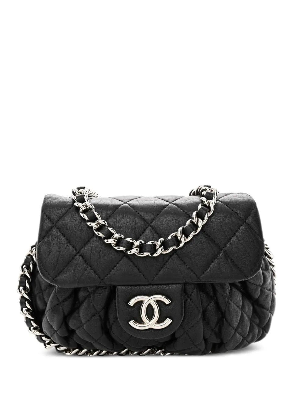 Chanel Pre Owned Mini Classic Flap Padded Shoulder Bag