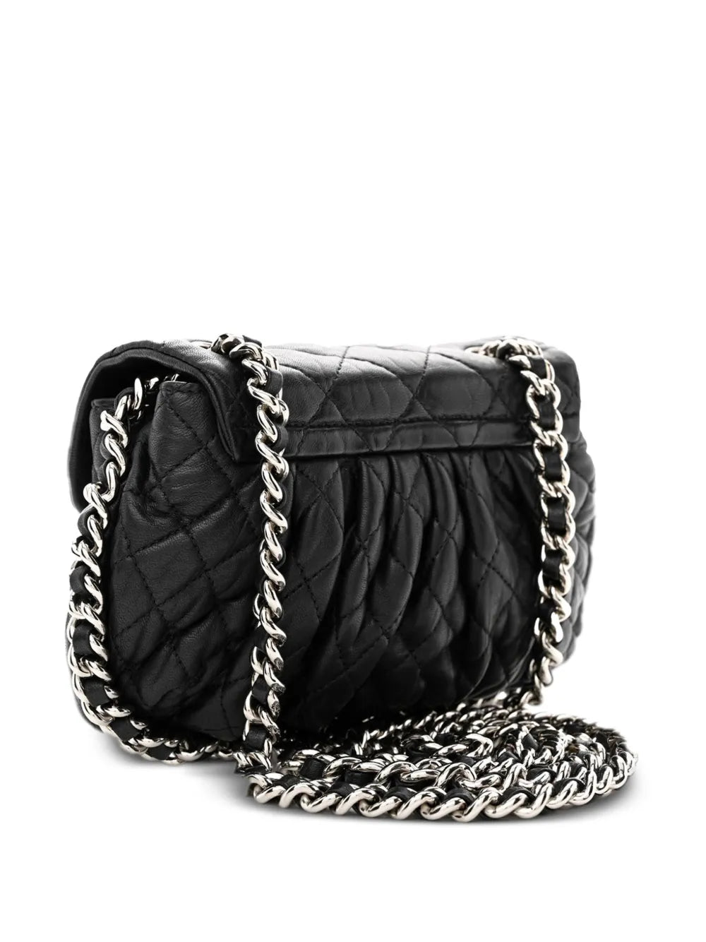 Chanel Pre Owned Mini Classic Flap Padded Shoulder Bag