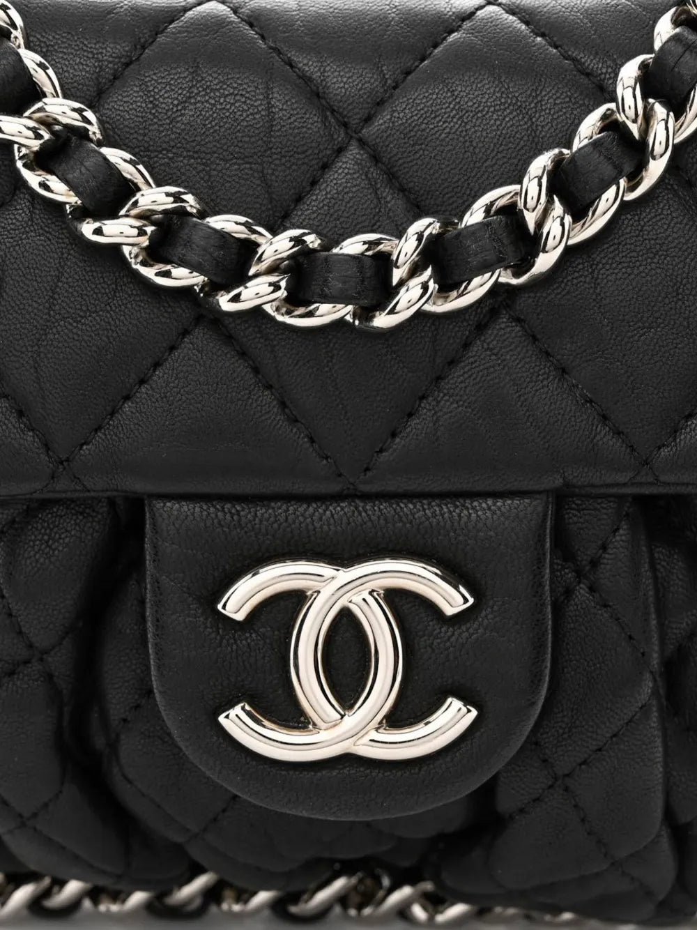 Chanel Pre Owned Mini Classic Flap Padded Shoulder Bag