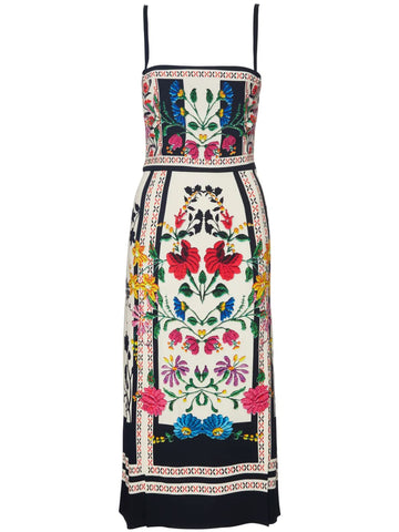 La Doublej Buy Me A Martini Floral Print Dress