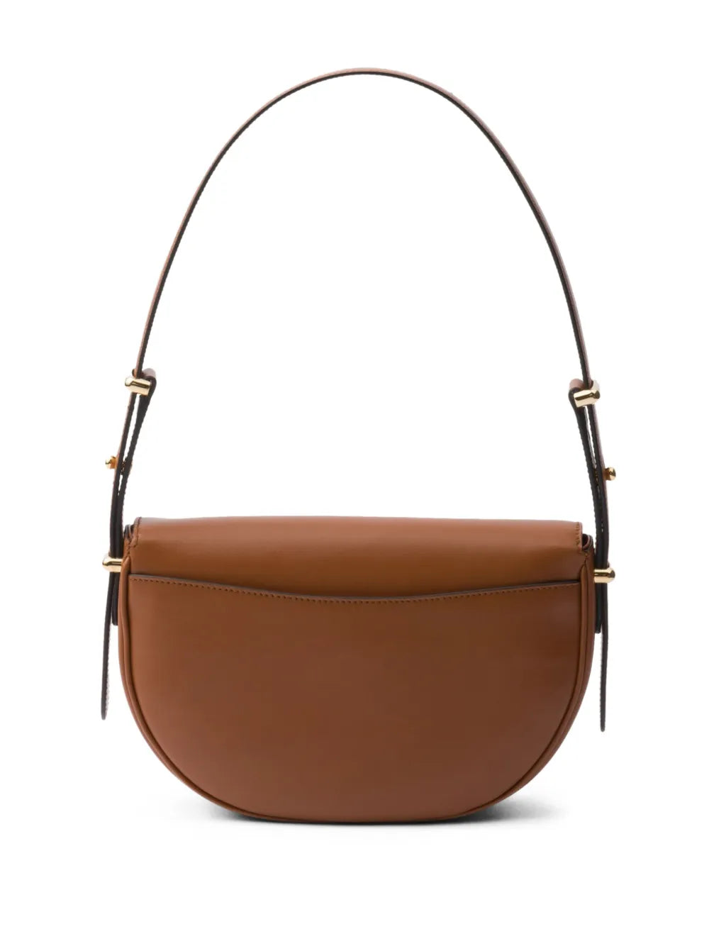 Prada Arque Leather Shoulder Bag