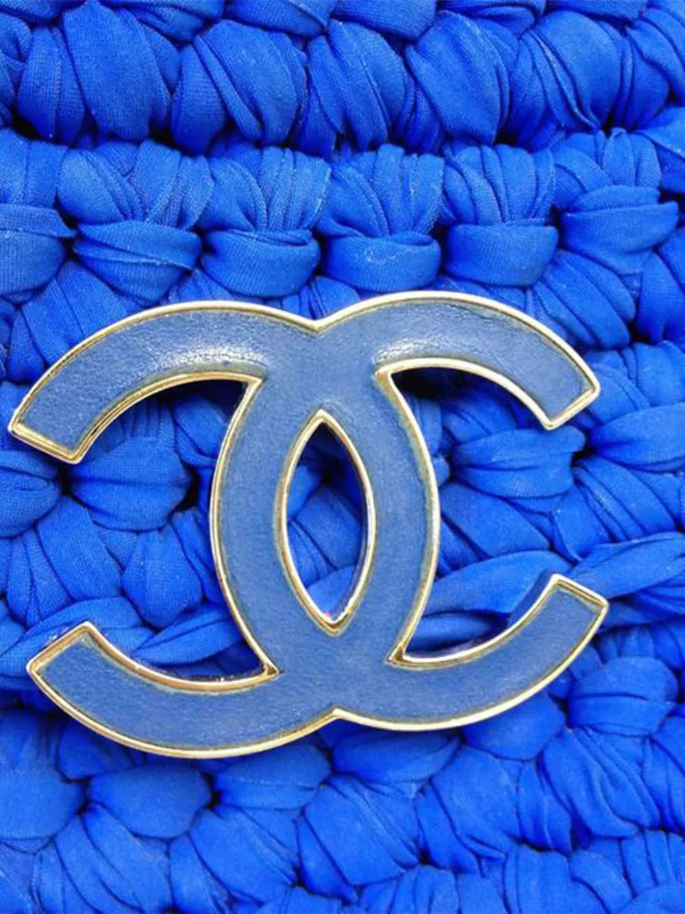 Chanel Pre Owned 2014 Classic Flap Crochet Shoulder Bag