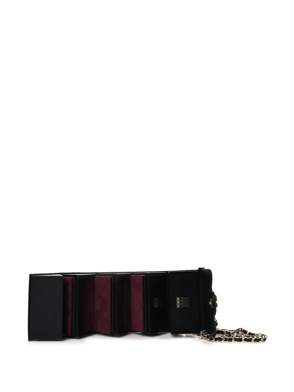 Chanel Pre Owned Mini Flap Accordion Jewellery Box
