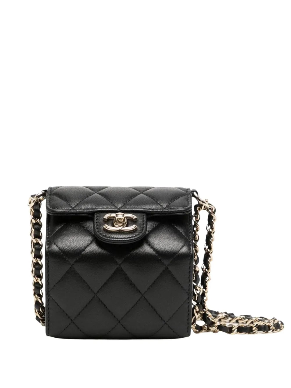 Chanel Pre Owned Mini Flap Accordion Jewellery Box