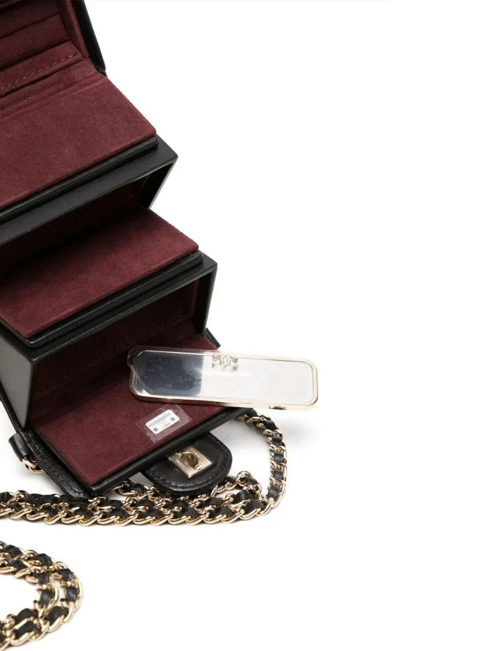 Chanel Pre Owned Mini Flap Accordion Jewellery Box