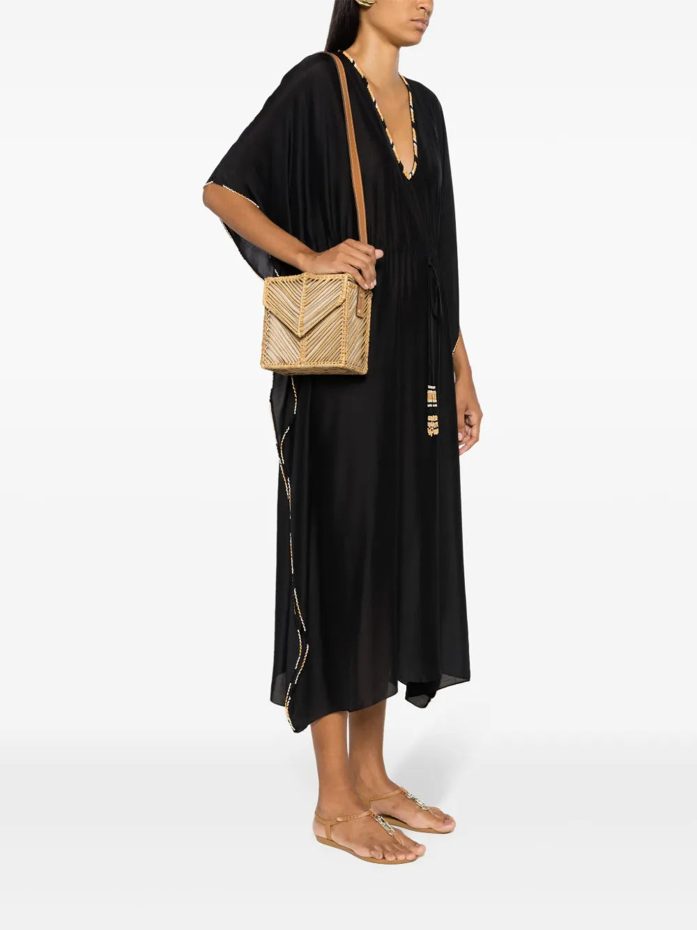 Lenny Niemeyer Raffia Shoulder Bag