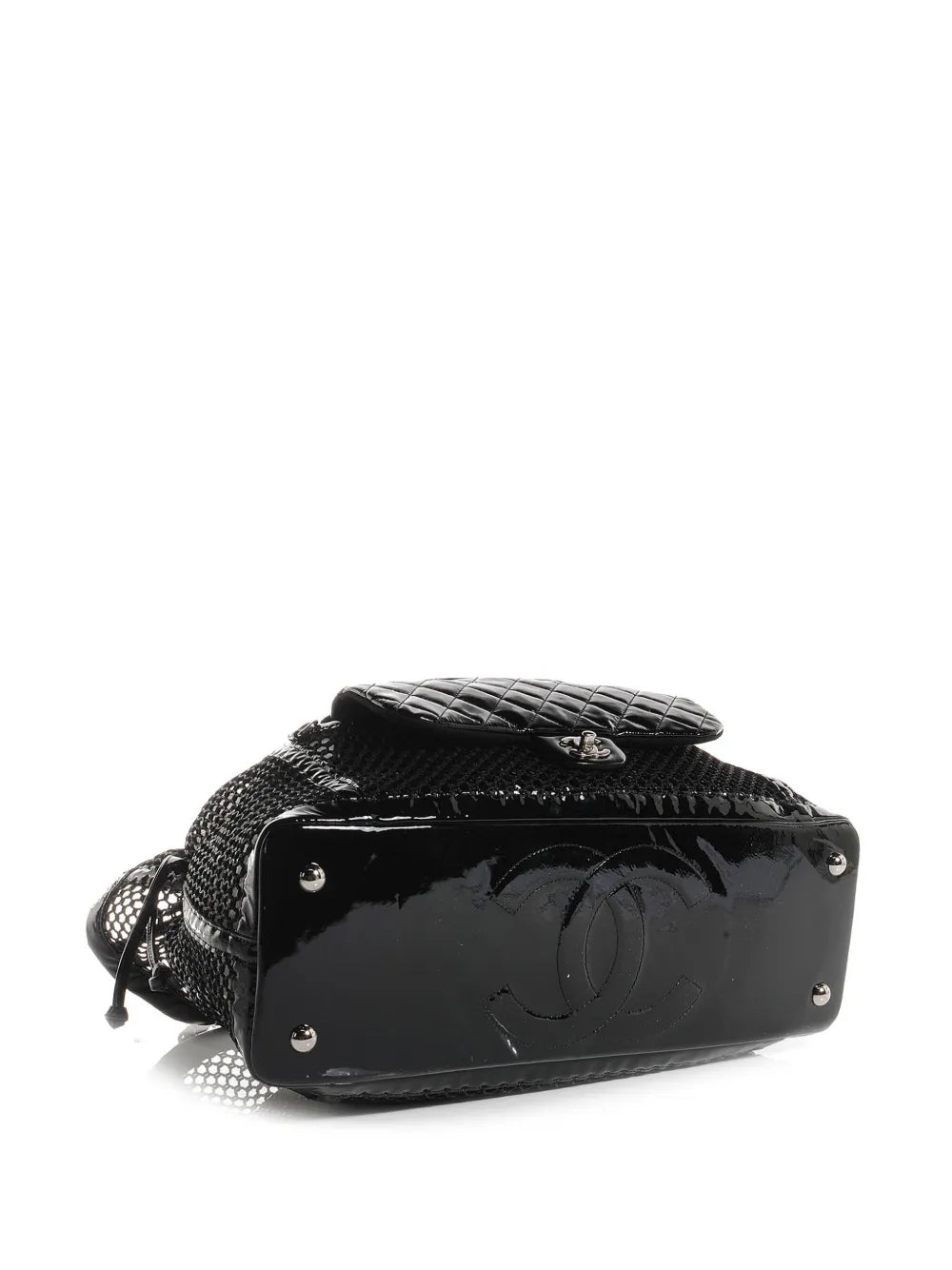 Chanel Pre Owned 2011 Classic Flap Mesh Shoulder Bag
