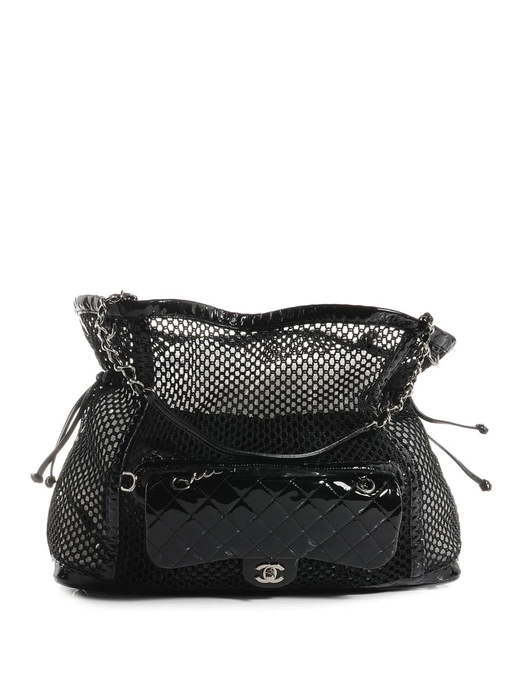 Chanel Pre Owned 2011 Classic Flap Mesh Shoulder Bag