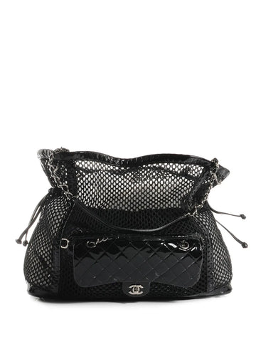 Chanel Pre Owned 2011 Classic Flap Mesh Shoulder Bag