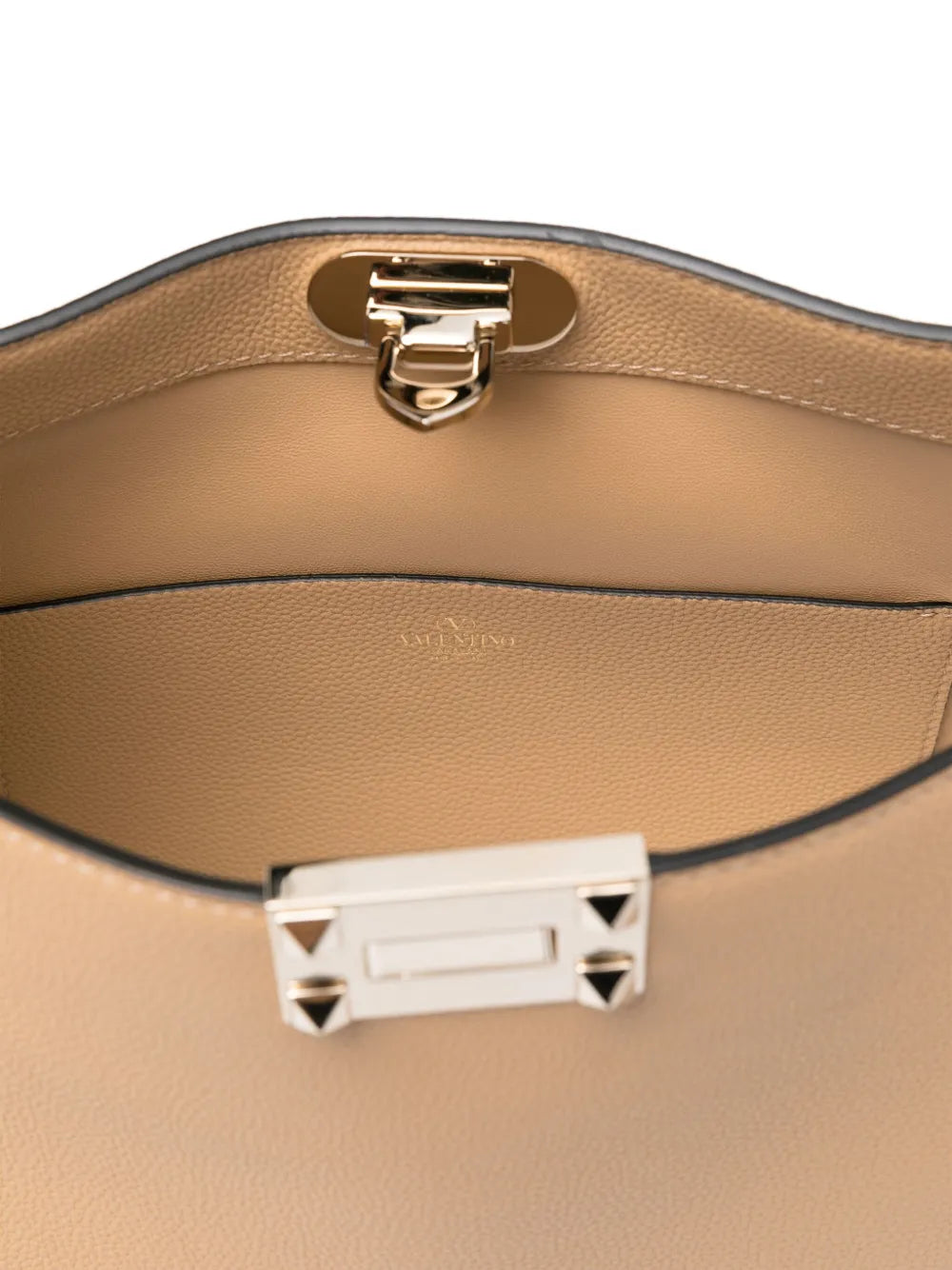 Valentino Garavani Rockstud Embellished Leather Shoulder Bag