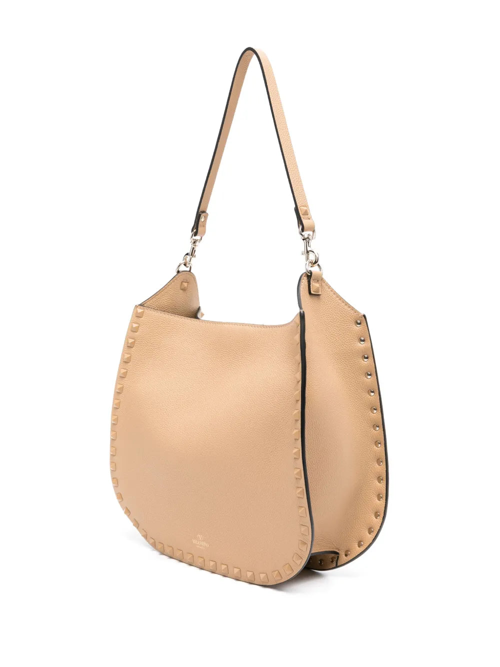 Valentino Garavani Rockstud Embellished Leather Shoulder Bag
