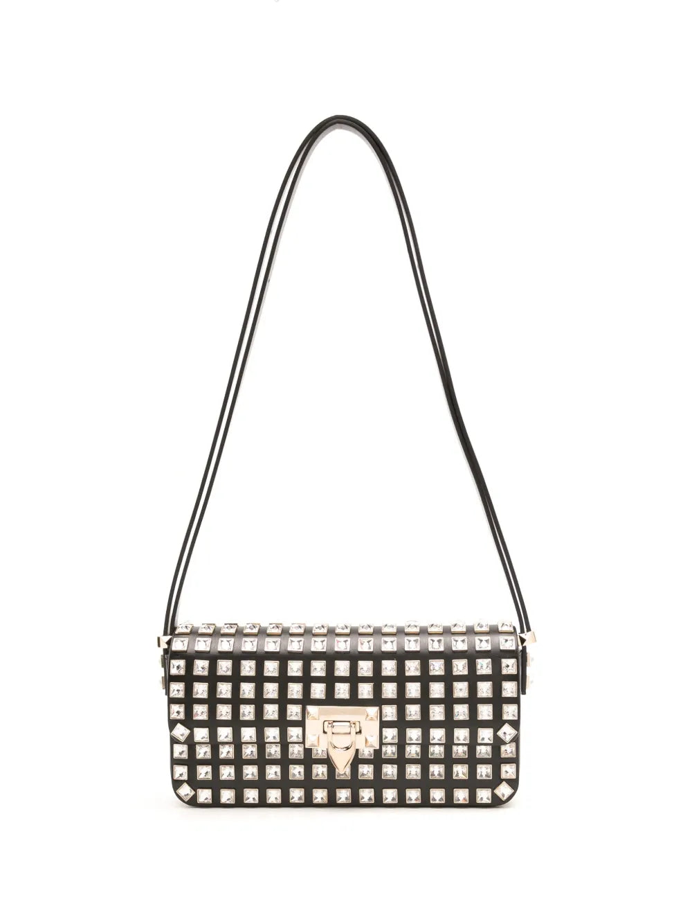 Valentino Garavani Rockstud Ew Leather Shoulder Bag