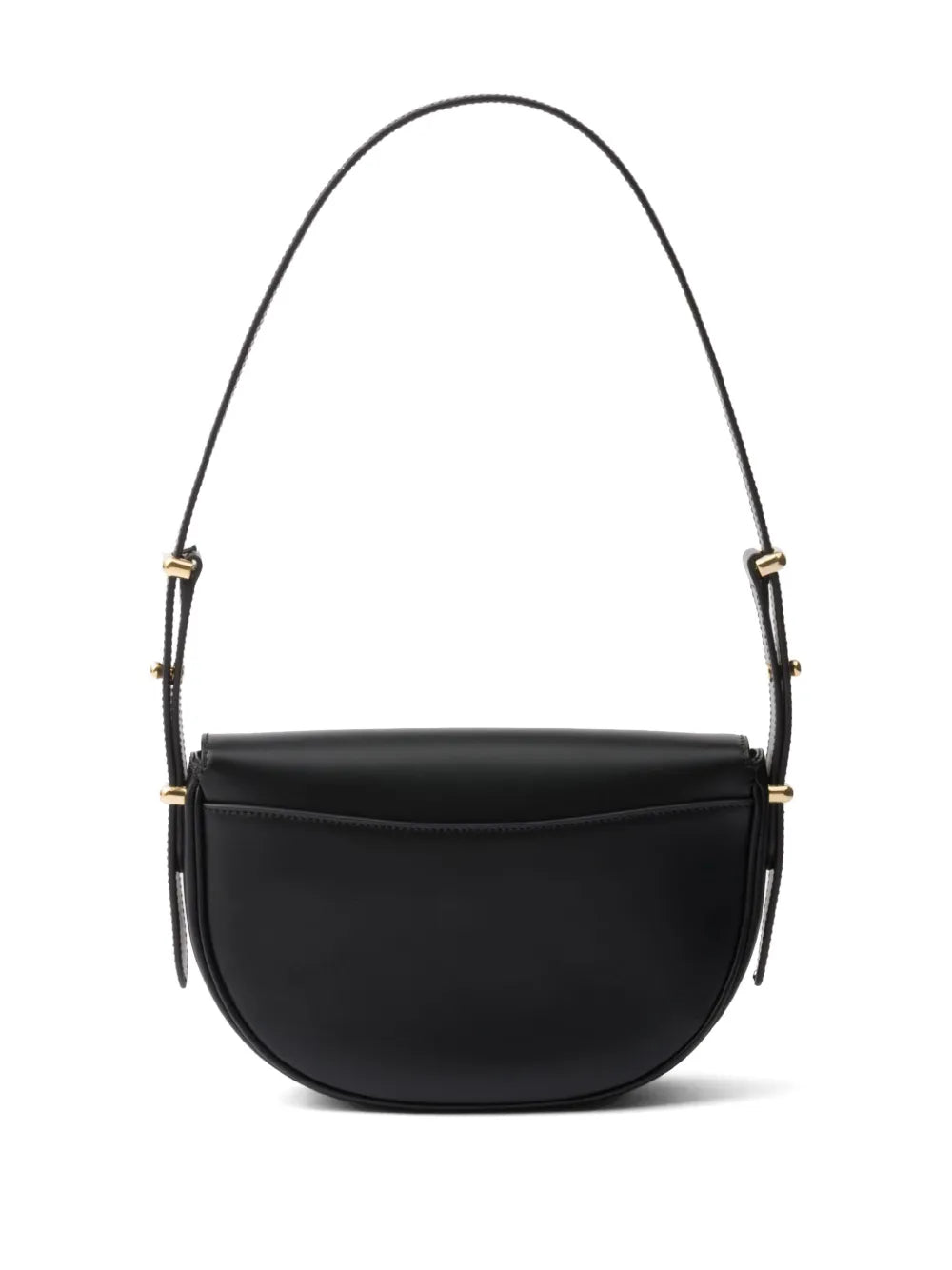 Prada Arque Leather Shoulder Bag